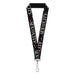 Lanyard - 1.0" - SEX AND THE CITY Title Logo and Names Black/White/Red/Blues Lanyards Home Box Office   