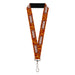 Lanyard - 1.0" - SAMURAI JACK Title Logo and Dragon Flames Reds/Orange/White Lanyards Warner Bros. Animation   