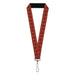 Lanyard - 1.0" - Johnny Bravo Pose Turn Silhouettes Reds Lanyards Warner Bros. Animation   