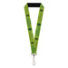 Lanyard - 1.0" - ROBOT CHICKEN Title Logo and Chicken Silhouette Bullseye Greens Lanyards Warner Bros. Animation   