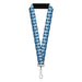 Lanyard - 1.0" - The Year Without a Santa Claus Snow Miser Face Collage Blues Lanyards Warner Bros. Holiday Movies   