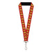 Lanyard - 1.0" - The Year Without a Santa Claus Heat Miser Face Collage Reds Lanyards Warner Bros. Holiday Movies   