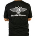 Men's T-Shirt - Buckle-Down Round Wings Logo and Buckle-Down Wings Logo Black/White Apparel Buckle-Down, Inc.   