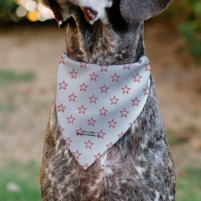 Pet Bandana - Bandana BETTY BOOP Face Heart and Text Stars White/Red Pet Bandanas Fleischer Studios, Inc.   