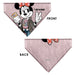 Pet Bandana - Minnie Mouse BE KIND Peace Pose Pinks Pet Bandanas Disney   