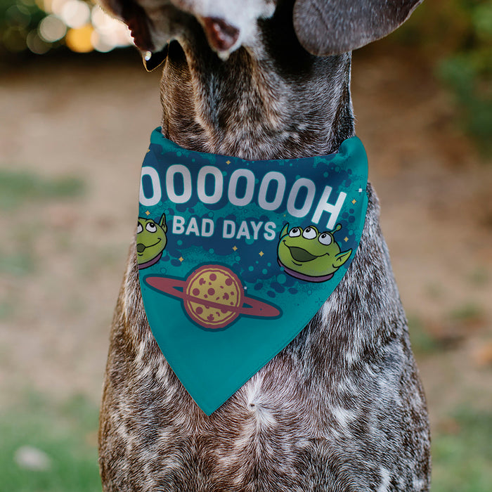 Pet Bandana - Toy Story Aliens NOH BAD DAYS Pizza Planet Pose Blues Pet Bandanas Disney