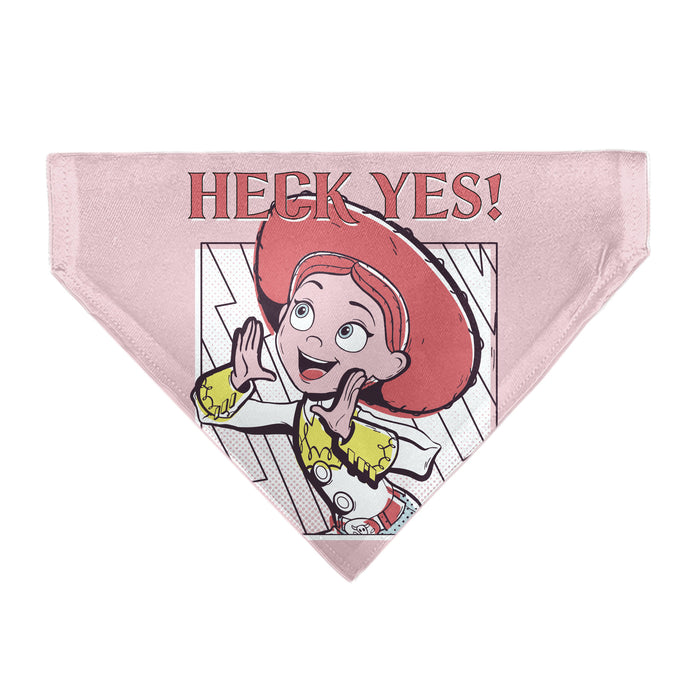 Pet Bandana - Toy Story Jessie HECK YES! Pose Pinks Pet Bandanas Disney