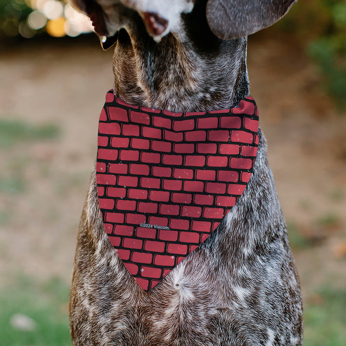 Pet Bandana - TEENAGE MUTANT NINJA TURTLES Brick Title Logo Pet Bandanas Nickelodeon   