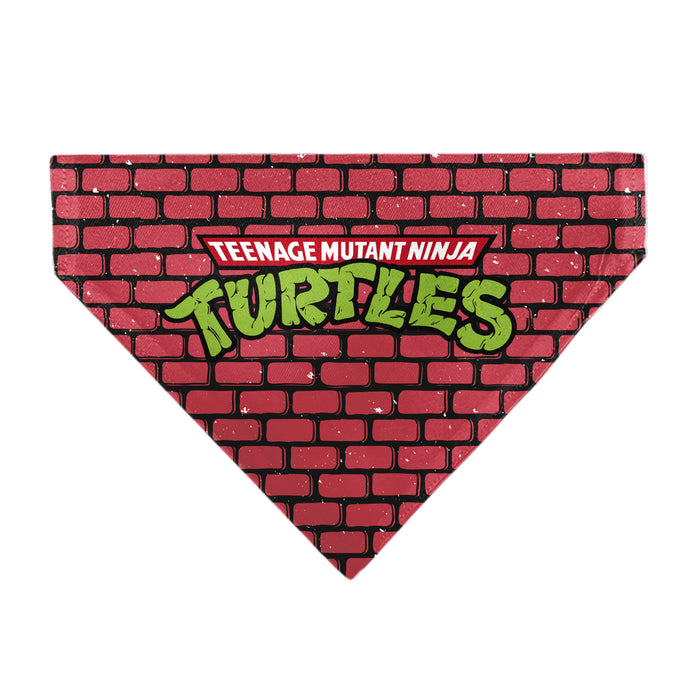 Pet Bandana - TEENAGE MUTANT NINJA TURTLES Brick Title Logo Pet Bandanas Nickelodeon   