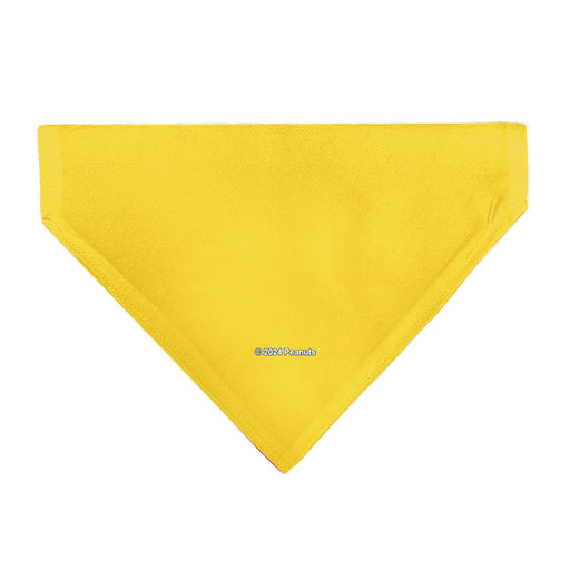 Pet Bandana - Peanuts Charlie Brown Zig Zag Stripe Yellow/Black Pet Bandanas Peanuts Worldwide LLC   