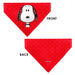 Pet Bandana - Peanuts Snoopy Face and Profile Pose Reds Pet Bandanas Peanuts Worldwide LLC   