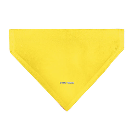 Pet Bandana - Peanuts Woodstock Pose Yellow Pet Bandanas Peanuts Worldwide LLC   