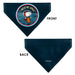 Pet Bandana - Peanuts Astronaut Snoopy I NEED MY SPACE Pose Blue Pet Bandanas Peanuts Worldwide LLC   