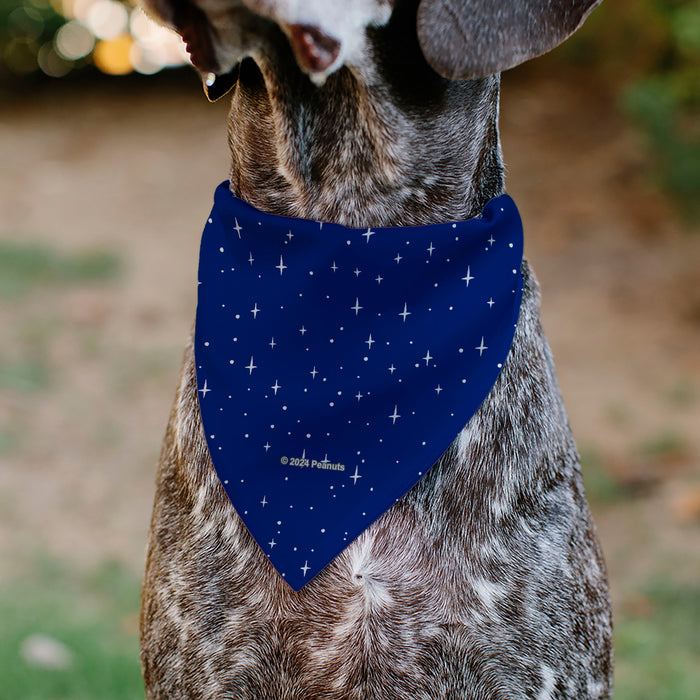 Pet Bandana - Peanuts Astronaut Linus Security Blanket Space Pose Blue Pet Bandanas Peanuts Worldwide LLC   