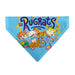 Pet Bandana - RUGRATS Four Character Group Pose and Title Logo Light Blue Pet Bandanas Nickelodeon   