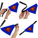 Pet Bandana - Superman Shield Logo Blue/Red/Yellow Pet Bandanas DC Comics   