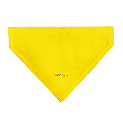 Pet Bandana - SpongeBob SquarePants and Friends SOAK UP POSITIVITY Pose Yellow Pet Bandanas Nickelodeon   