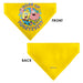 Pet Bandana - SpongeBob SquarePants and Friends SOAK UP POSITIVITY Pose Yellow Pet Bandanas Nickelodeon   