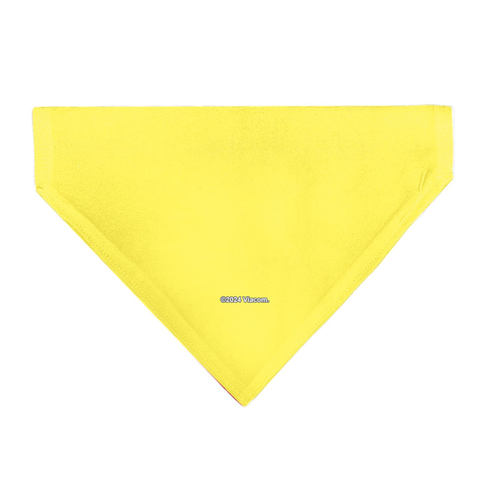 Pet Bandana - SpongeBob SquarePants SPSP $B Chain Pose Yellow Pet Bandanas Nickelodeon   