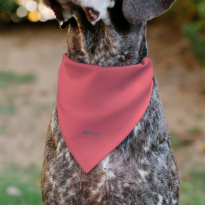 Pet Bandana - SpongeBob SquarePants Patrick Star Face Close-Up Pink Pet Bandanas Nickelodeon   