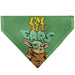 Pet Bandana - Star Wars Grogu I'M ALL EARS Pose Green Pet Bandanas Star Wars