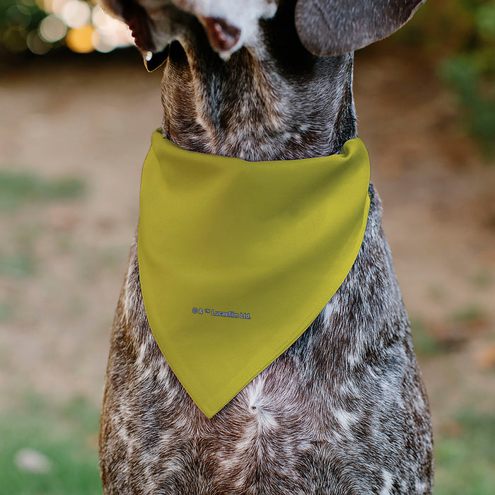 Pet Bandana - STAR WARS Title Logo Yellow/Multi Color/White Pet Bandanas Star Wars   