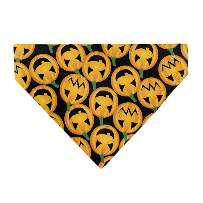 Pet Bandana - Jack-o'-Lantern Collage Black Pet Bandanas Buckle-Down, Inc.   