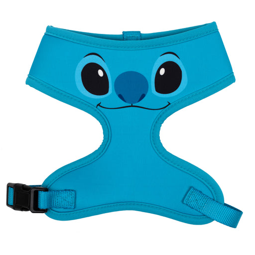 Pet Harness - Lilo & Stitch Smiling Stitch Face Close-Up Blue Pet Harnesses Disney