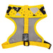 Pet Harness - Harry Potter Hufflepuff Checker Yellow/Black Pet Harnesses The Wizarding World of Harry Potter