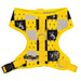 Pet Harness - Harry Potter Hufflepuff Checker Yellow/Black Pet Harnesses The Wizarding World of Harry Potter