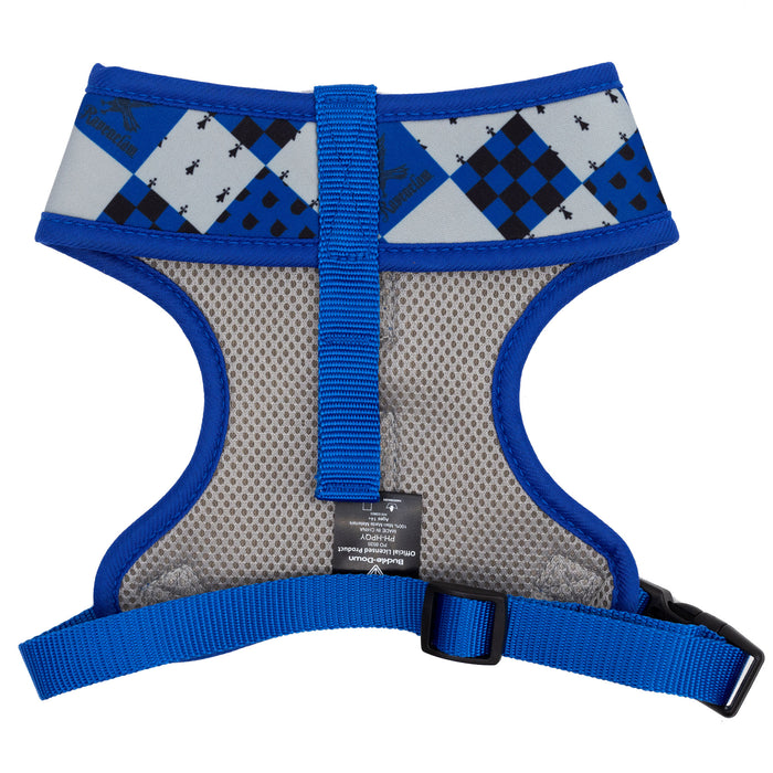 Pet Harness - Harry Potter Ravenclaw Checker Blue/Gray Pet Harnesses The Wizarding World of Harry Potter