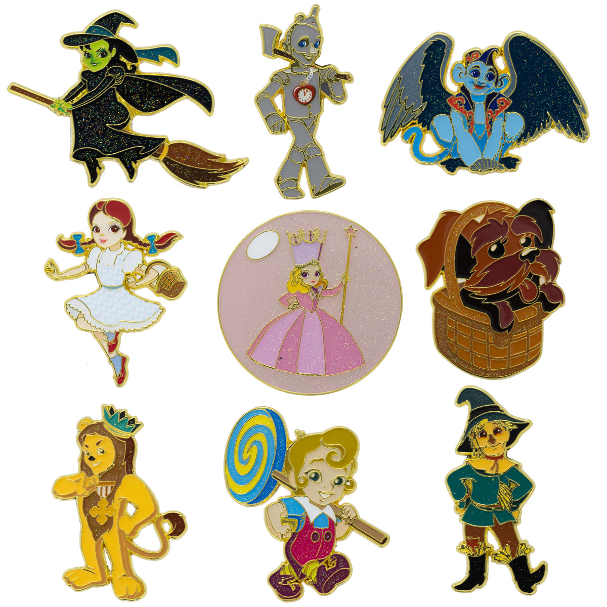 The Wizard of Oz Mystery Enamel Pin Blind Box Series, Dorothy, Toto, S ...