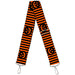 Purse Strap - Jack-o'-Lantern Pumpkin Stripe Orange/Black Purse Straps Buckle-Down   