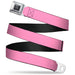 Built Ford Tough Seatbelt Belt - Baby Pink Webbing Seatbelt Belts Ford   