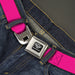 Corvette Seatbelt Belt - Fuchsia Webbing Seatbelt Belts GM General Motors   