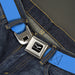 C6 Seatbelt Belt - Baby Blue Webbing Seatbelt Belts GM General Motors   