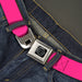 Chevy Seatbelt Belt - Neon Pink Webbing Seatbelt Belts GM General Motors   