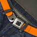 Chevy Seatbelt Belt - Orange Webbing Seatbelt Belts GM General Motors   