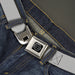 Chevy Seatbelt Belt - Silver Webbing Seatbelt Belts GM General Motors   