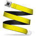 Chevy Seatbelt Belt - Yellow Webbing Seatbelt Belts GM General Motors   