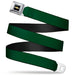 Chevy Bowtie Full Color Black/Gold Seatbelt Belt - Hunter Webbing Seatbelt Belts GM General Motors   