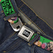 COWBOY BEBOP Title Logo Full Color Black/White Seatbelt Belt - COWBOY BEBOP Crew Group Pose and Title Logo Green/Black Webbing Seatbelt Belts Crunchyroll   