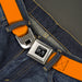 Ram Seatbelt Belt - Orange Webbing Seatbelt Belts Ram   