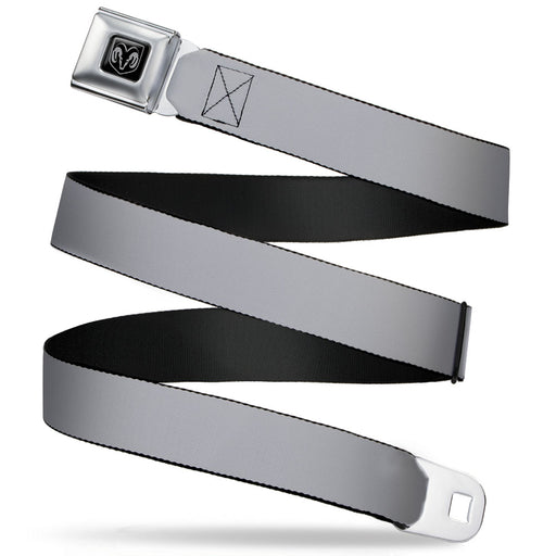 Ram Seatbelt Belt - Silver Webbing Seatbelt Belts Ram   