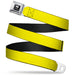 Dodge Viper Seatbelt Belt - Yellow Webbing Seatbelt Belts Dodge   