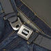 Ford Emblem Seatbelt Belt - Charcoal Webbing Seatbelt Belts Ford   
