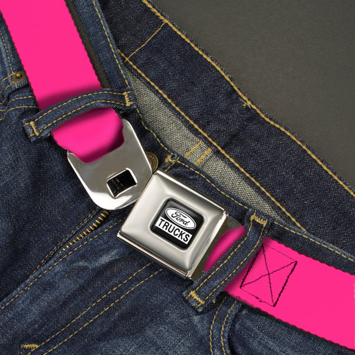 Ford Trucks Seatbelt Belt - Neon Pink Webbing Seatbelt Belts Ford   