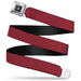 GM Seatbelt Belt - Burgundy Webbing Seatbelt Belts GM General Motors   