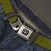 GM Seatbelt Belt - Olive Webbing Seatbelt Belts GM General Motors   