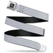 GM Seatbelt Belt - Silver Webbing Seatbelt Belts GM General Motors   